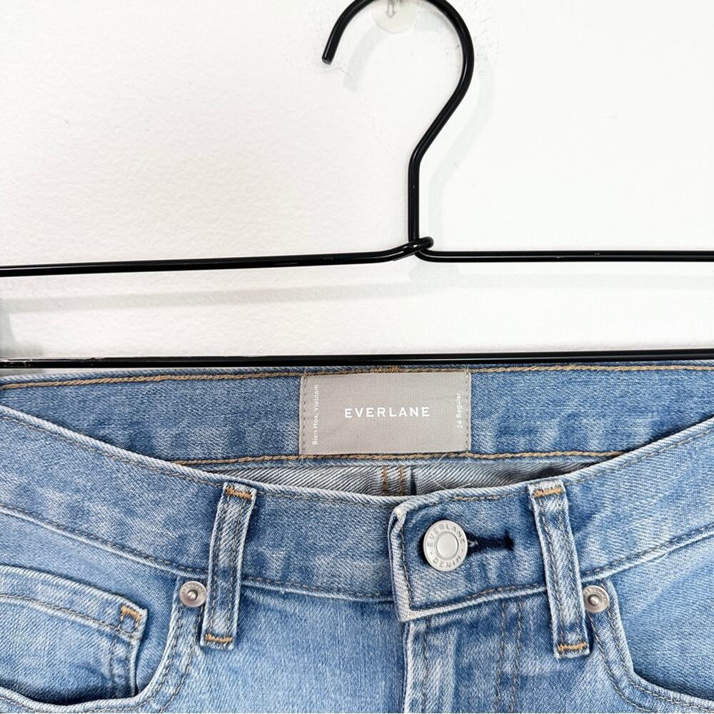 Everlane Light Wash Boyfriend Jeans Relaxed Fit size 24 - Picture 4 of 7